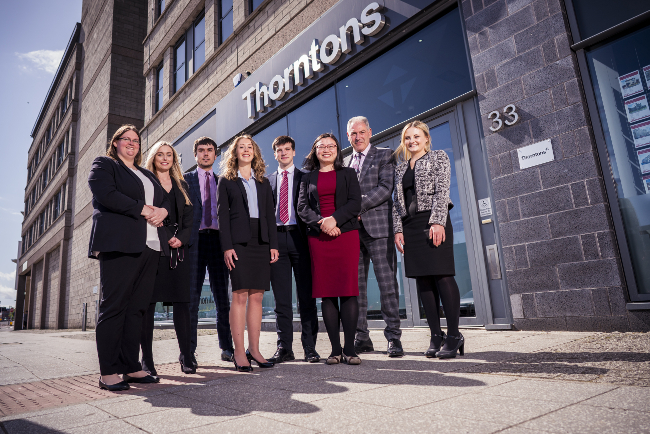Thorntons signs up seven home-grown solicitors