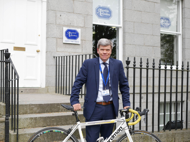 Aberdein Considine Partner embarks on four hundred mile charity bike ride