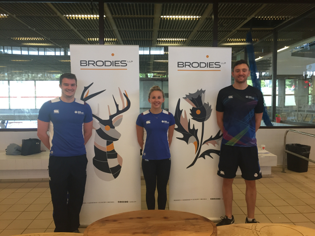 Team Scotland trio return to the Brodies Schools Swimming Championships