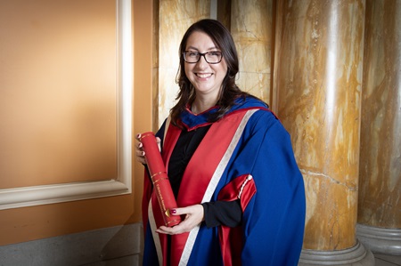 Angela Grahame KC honoured by Edinburgh Napier University
