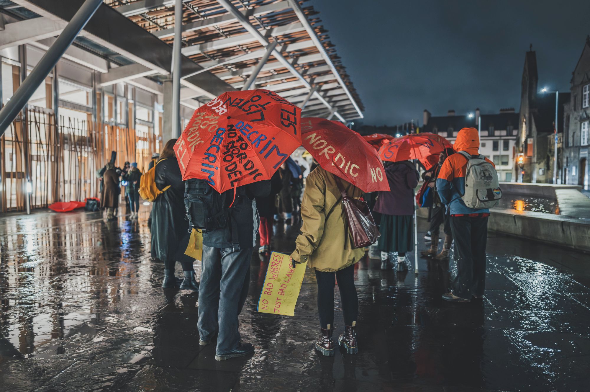 Protest against Ash Regan's 'dangerous bill'