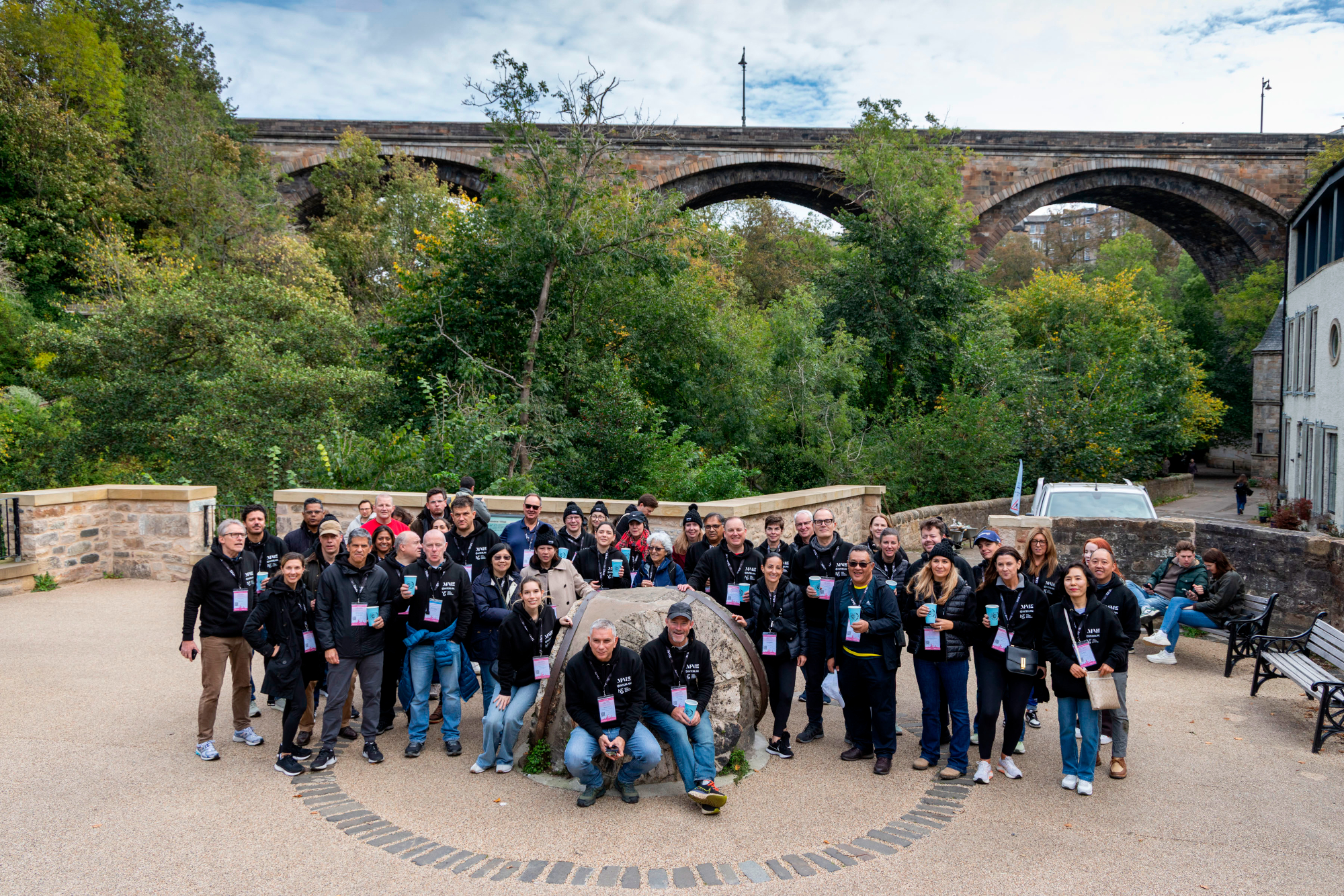 Lawyers from around the world give back to Edinburgh with Water of Leith clean-up