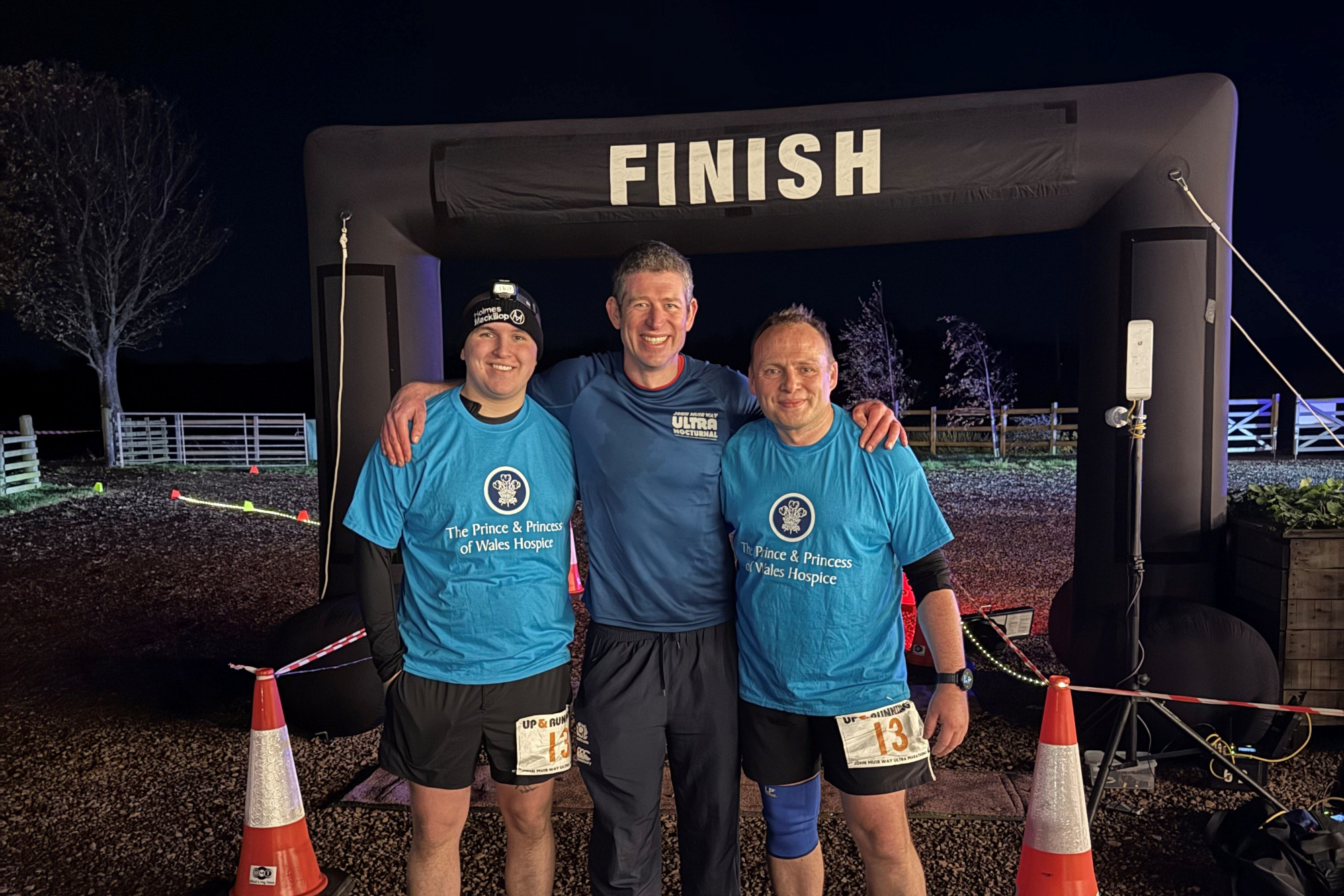 Holmes Mackillop team takes part in nocturnal run for Glasgow charity