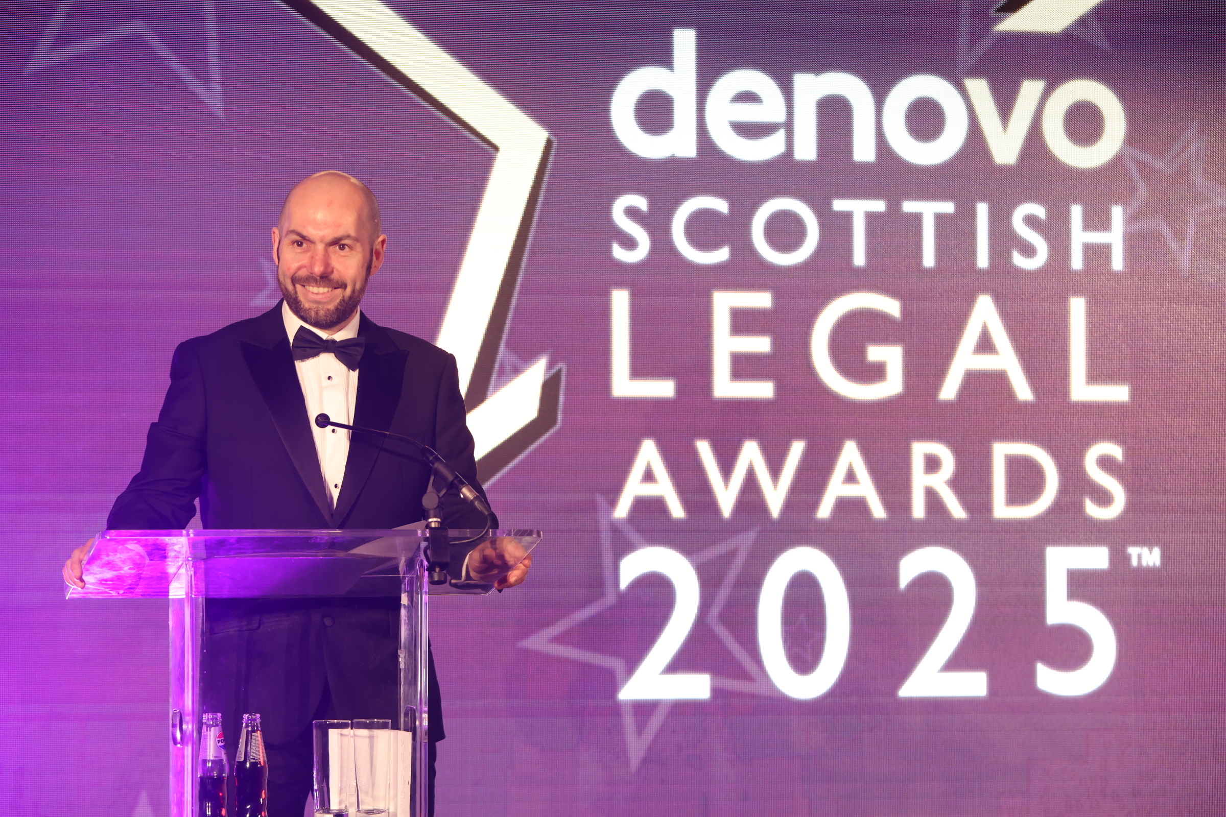 Denovo returns as headline sponsor of Scottish Legal Awards