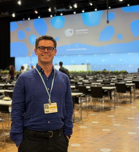 Dr Mitchell Lennan attends key UN climate talks ahead of COP31
