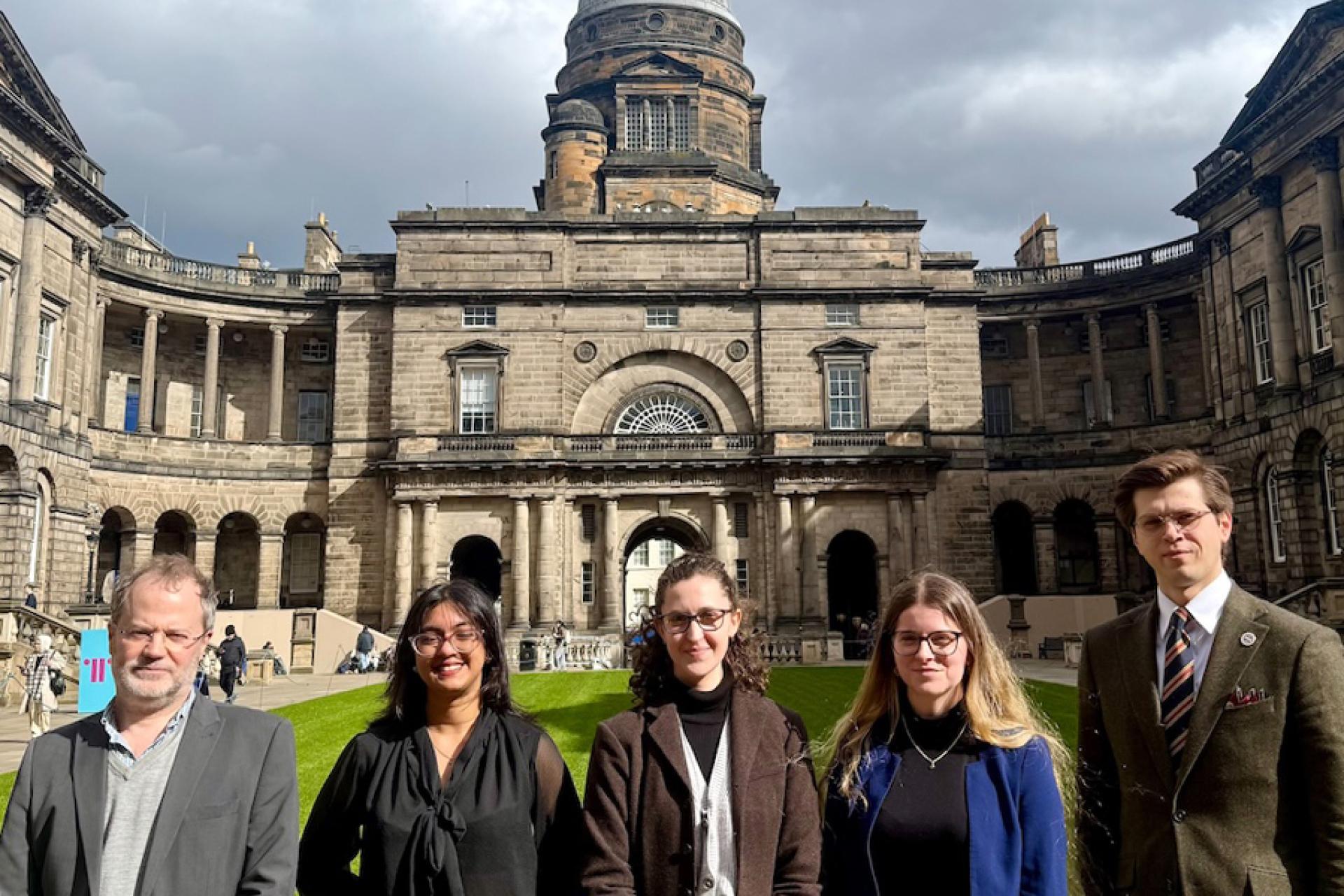 Edinburgh team compete in Cyber 9/12 Strategy Challenge competition