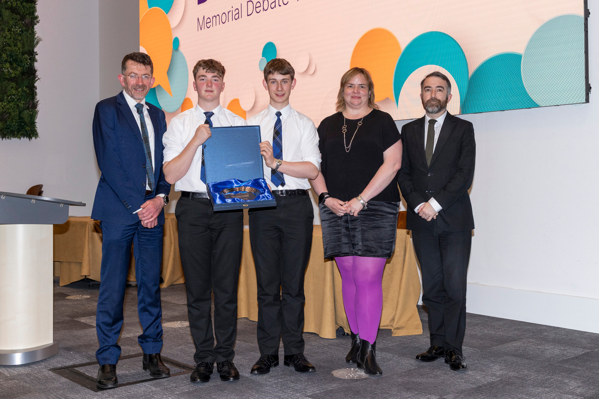 Nairn Academy duo defend Dewar debate title in thrilling final
