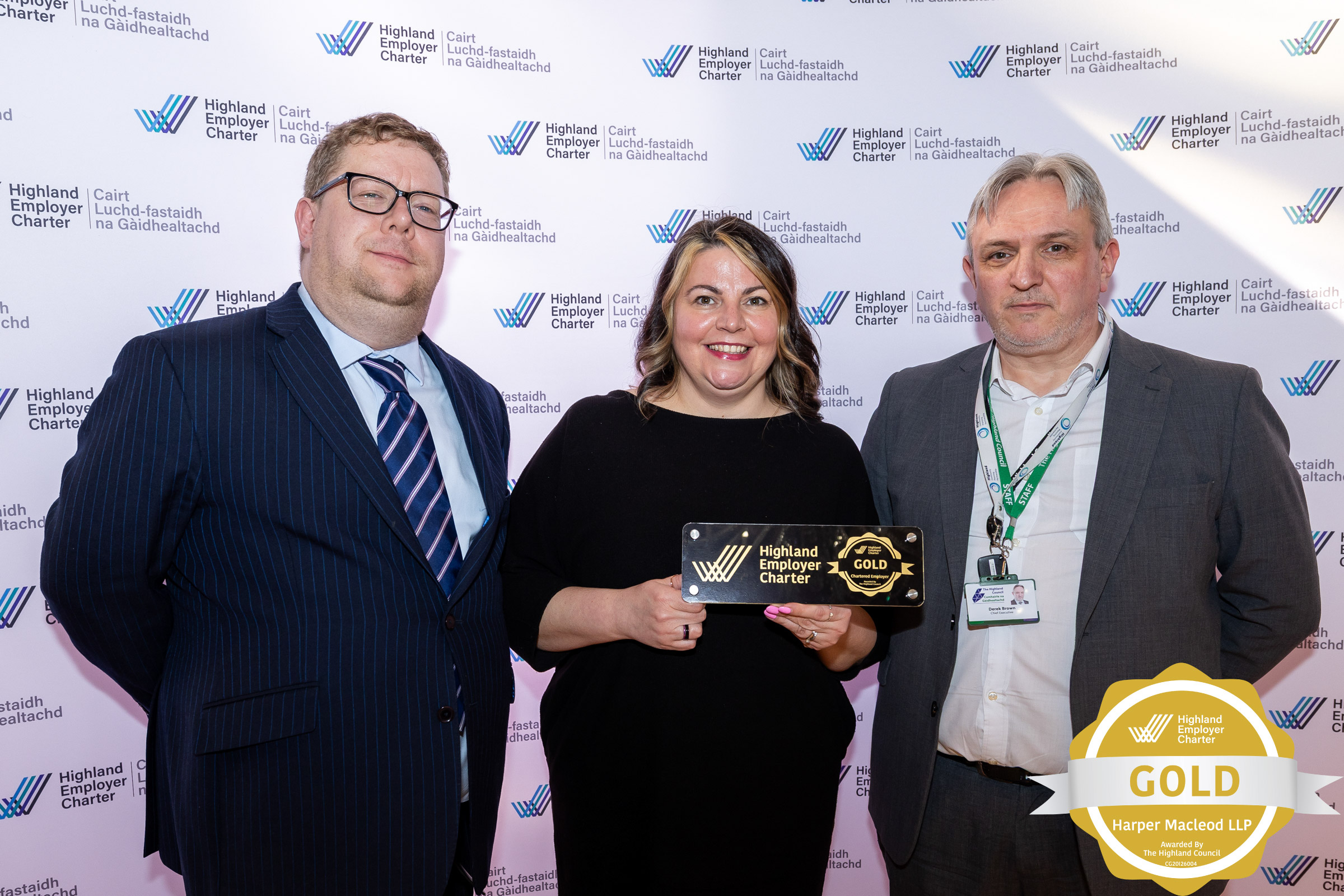 Harper Macleod receives Highland Employer Charter gold accreditation