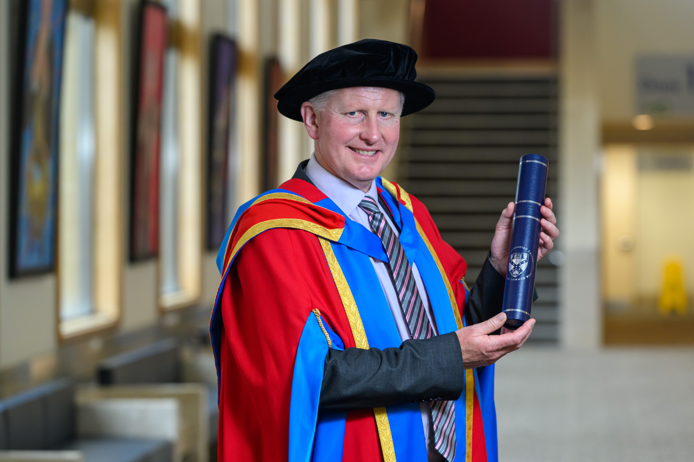 Lindsays’ chief operating officer receives honorary doctorate