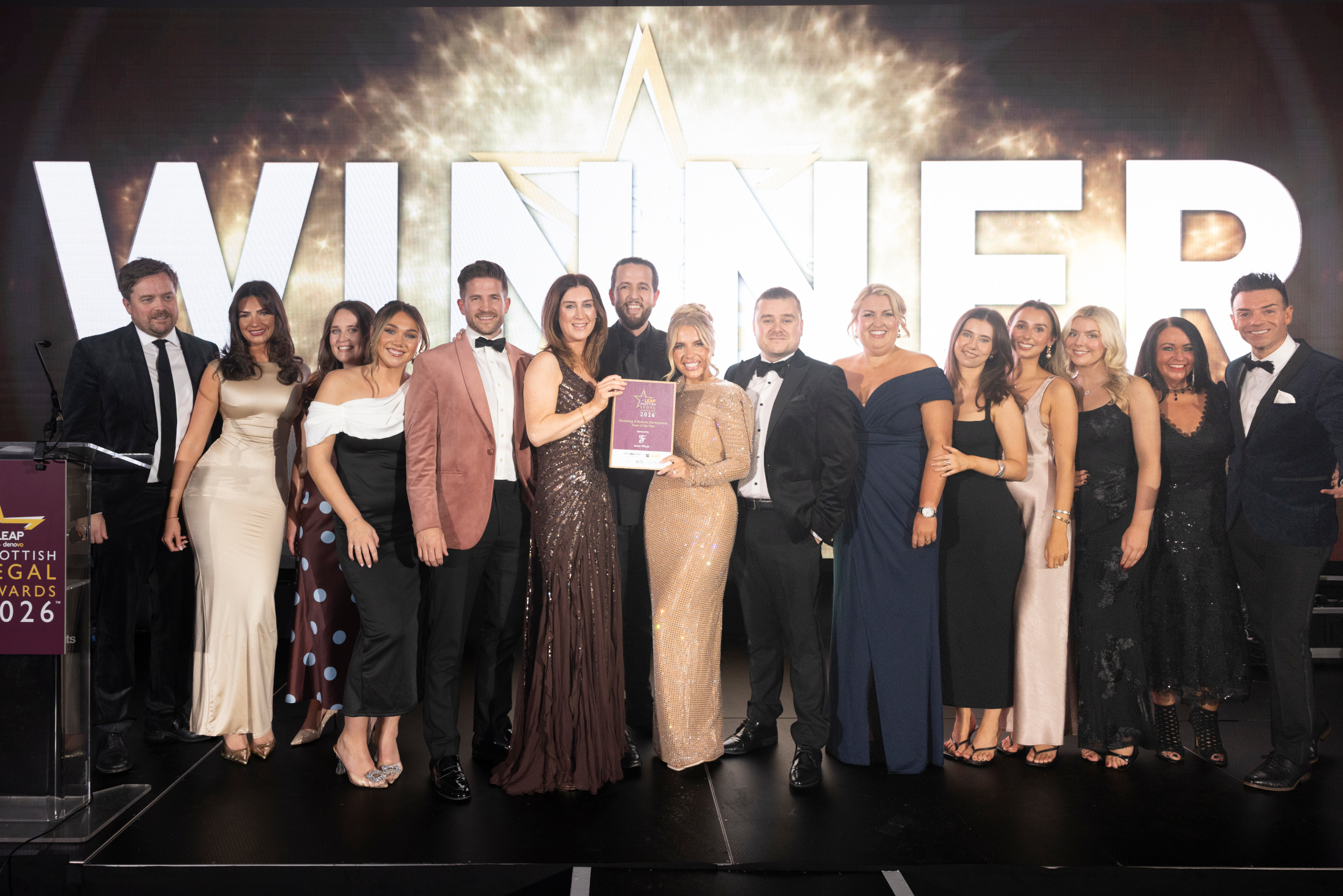Jones Whyte named Firm of the Year at 23rd Scottish Legal Awards