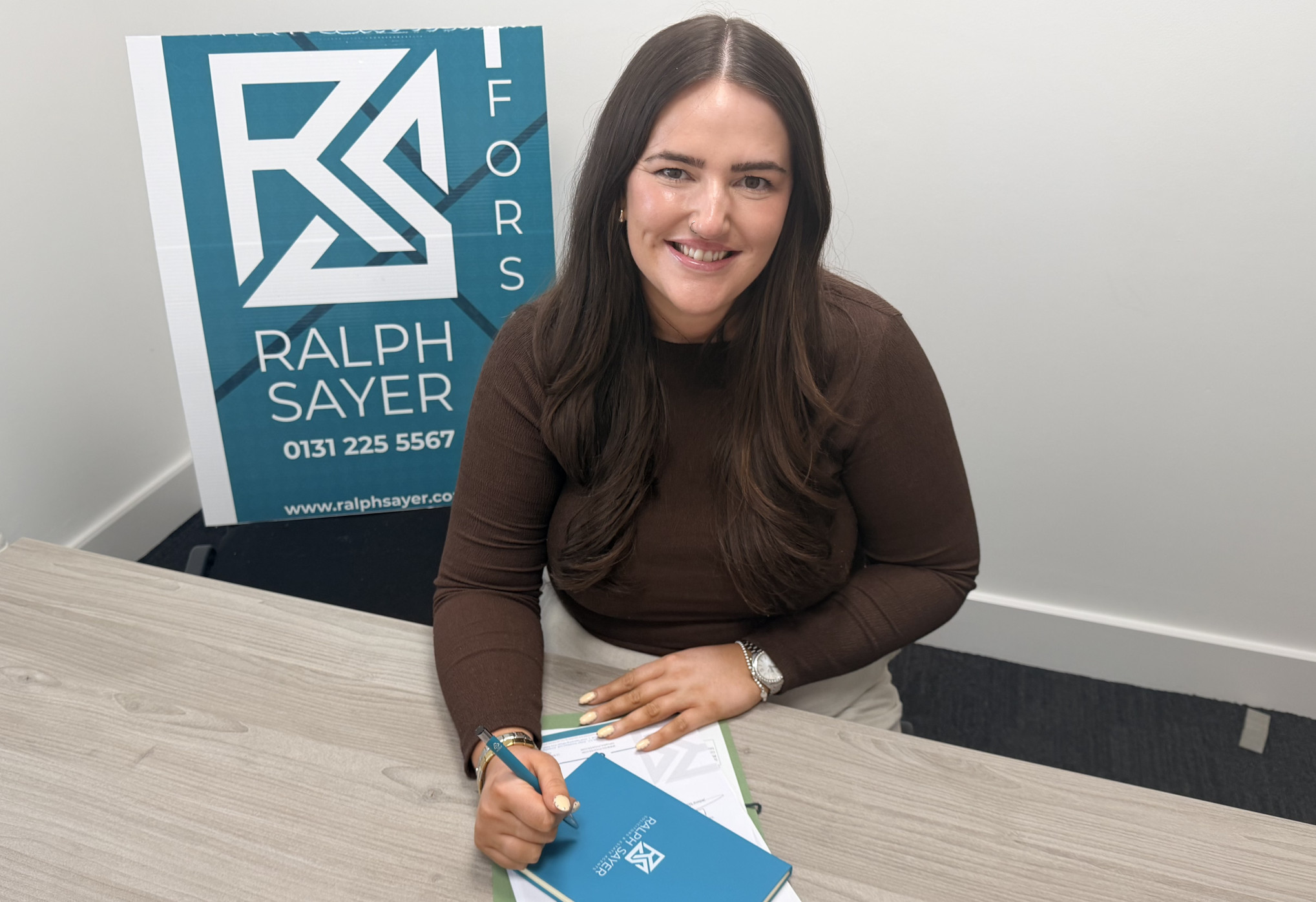 First homegrown solicitor qualifies at Ralph Sayer