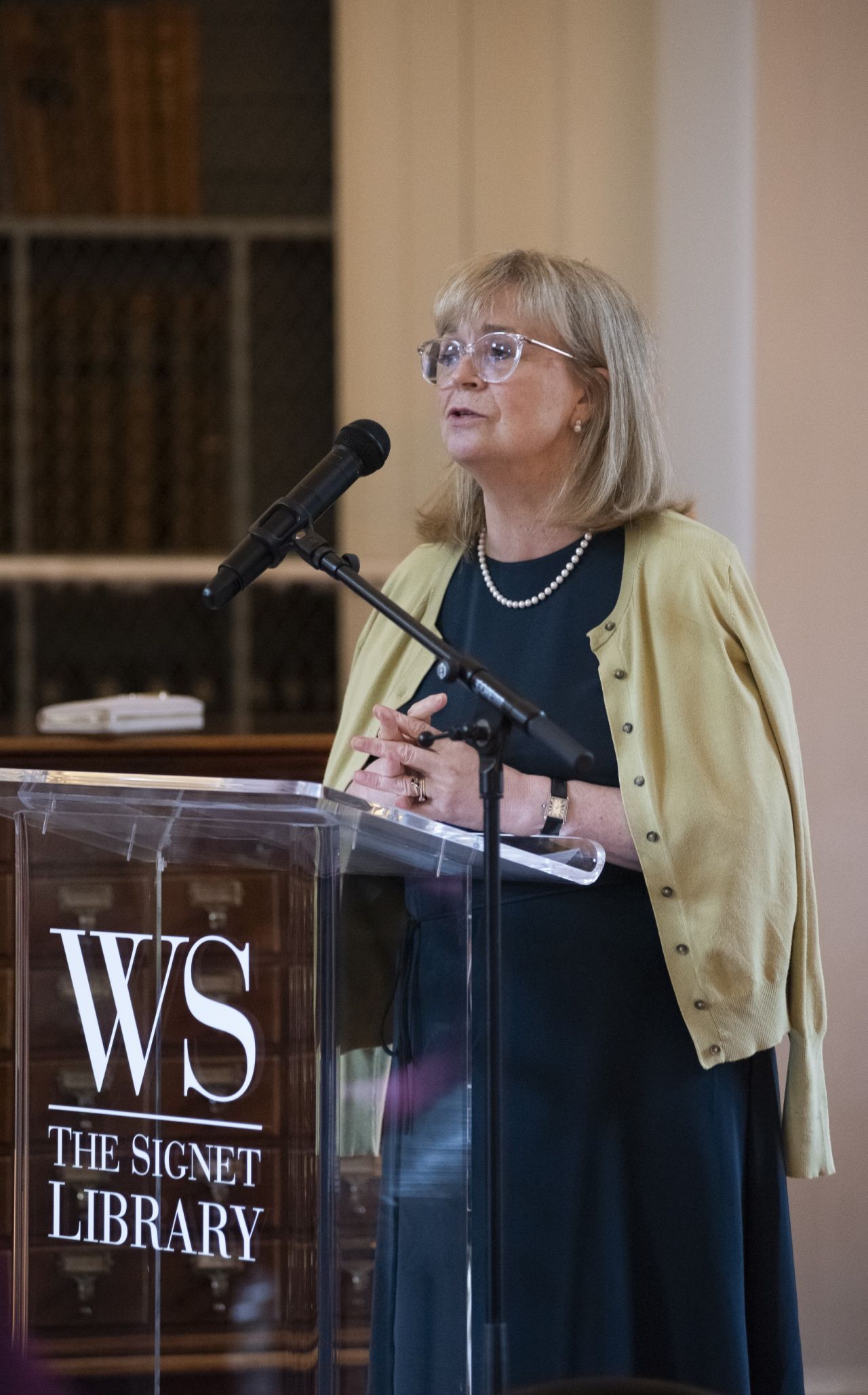 WS Society hosts special reception for Lady Elish Angiolini