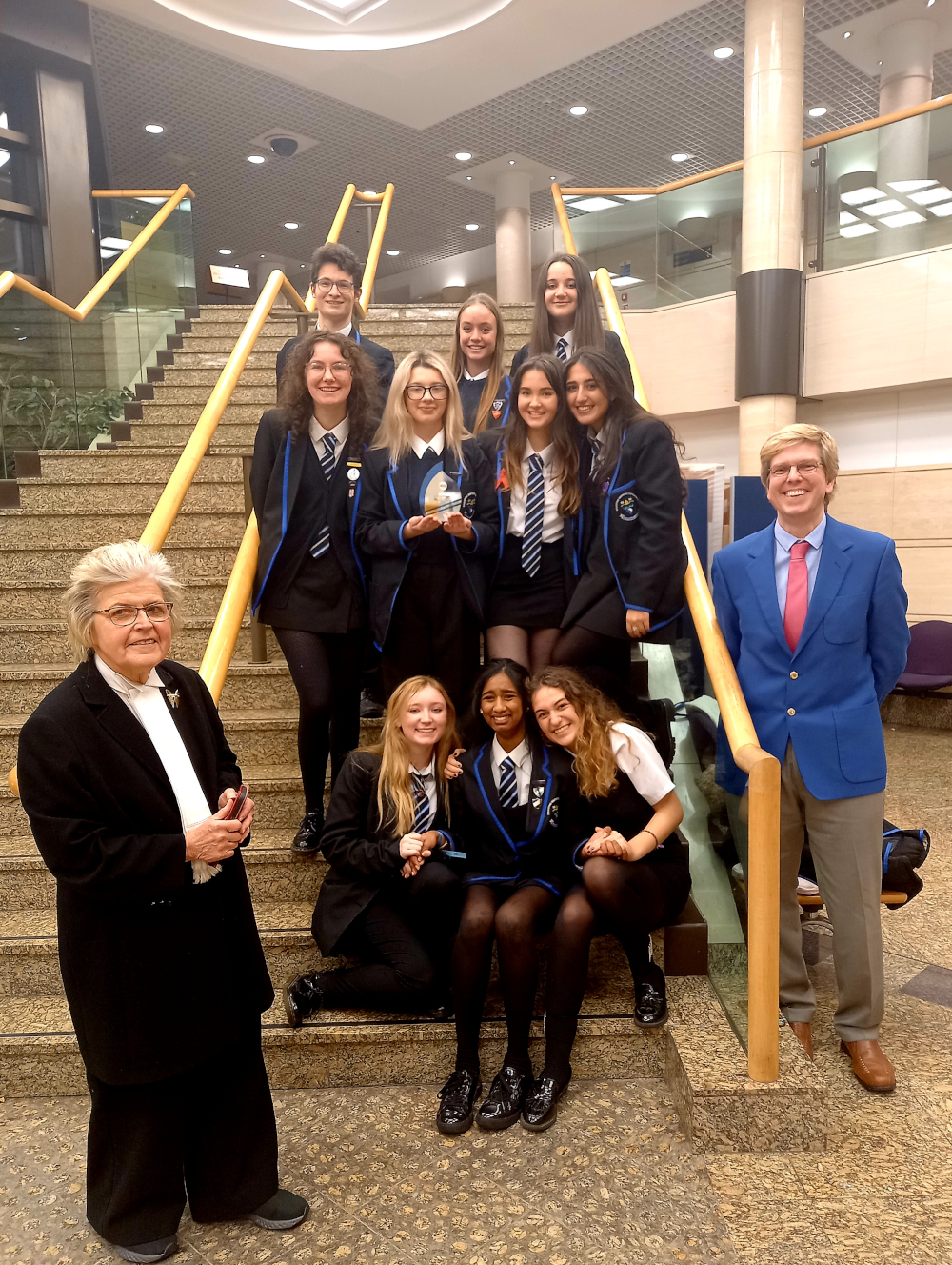 School debating finalists receive ongoing support from Faculty