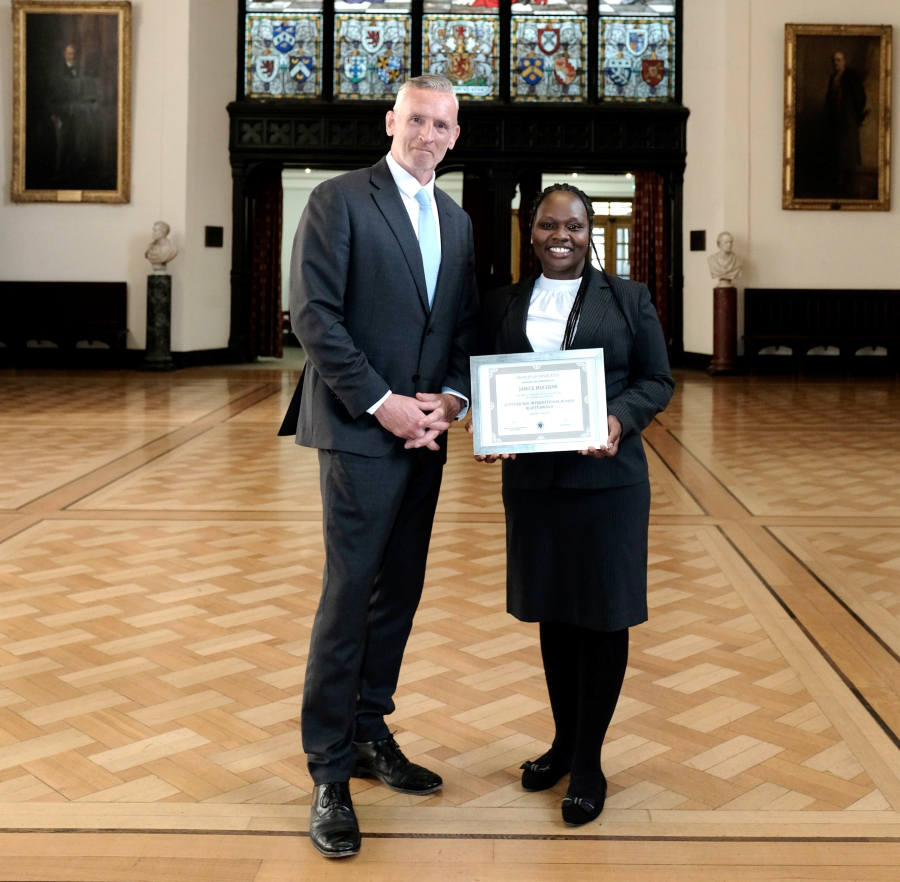 Kenyan lawyer wins Scottish Bar International Human Rights Award