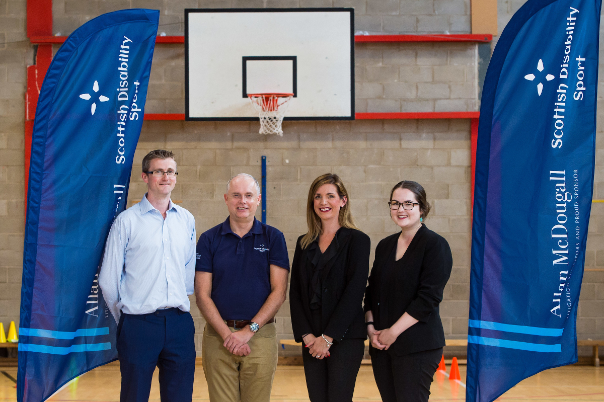 Allan McDougall Solicitors appoints Scottish Disability Sport as charity partner