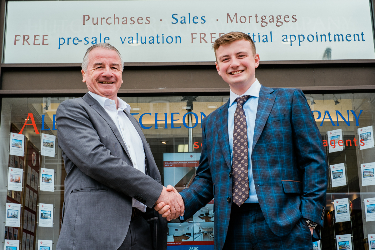 Adrian Hutcheon makes firm commitment to family business