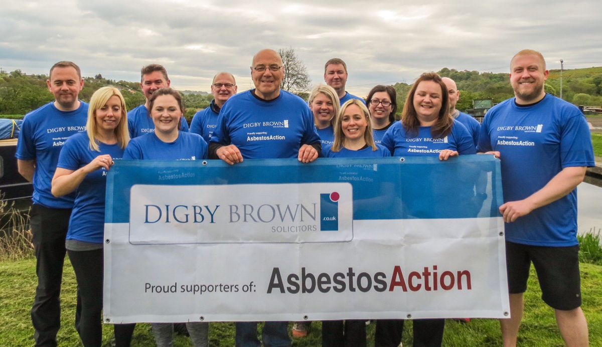 Digby Brown helps raise thousands for asbestos sufferers