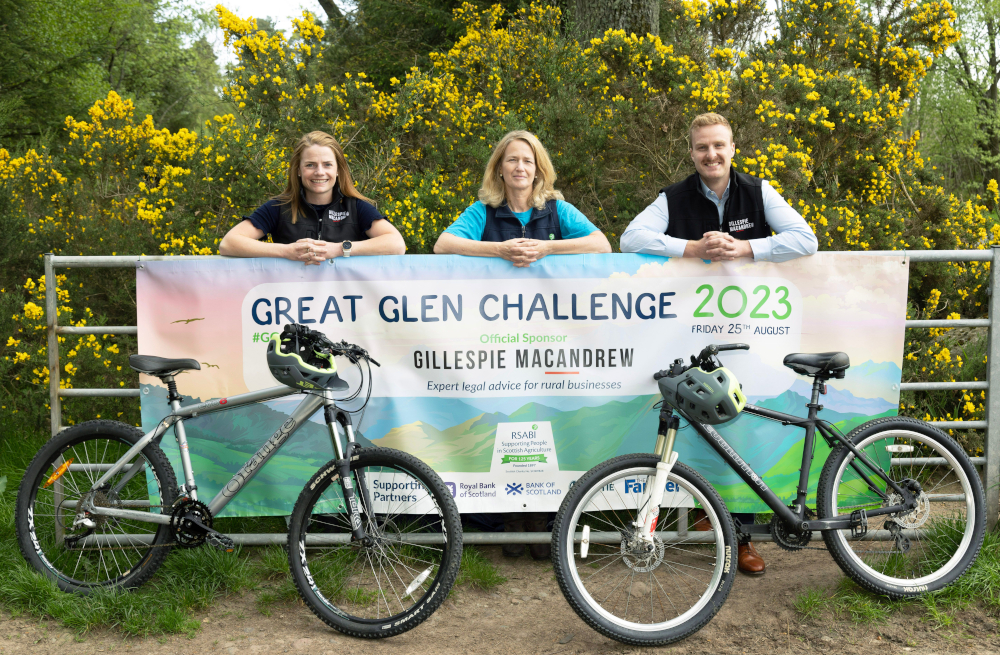 Gillespie Macandrew to sponsor Great Glen Challenge 2023