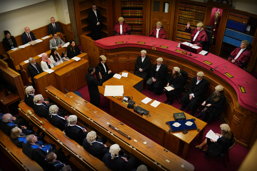 Humza Yousaf sworn in as first minister at Court of Session