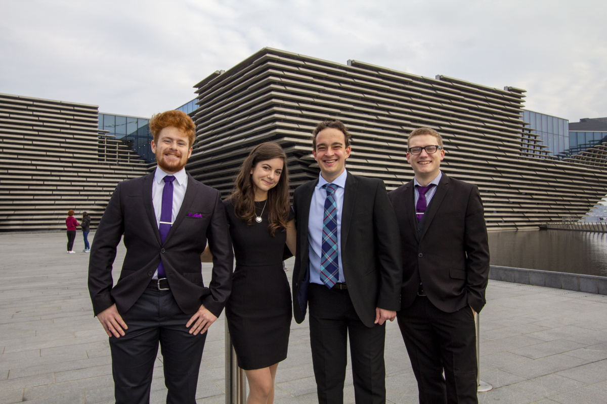 Dundee University produces Scotland's international moot team for fourth year running