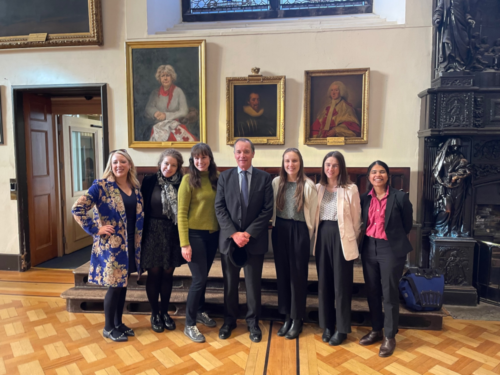 Pegasus scholars welcomed at Parliament House