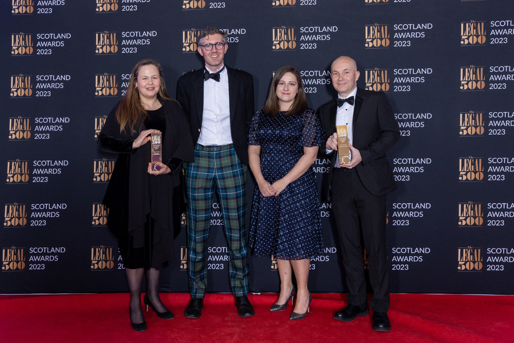 Ampersand Advocates triumphs at Legal 500 Scotland Awards