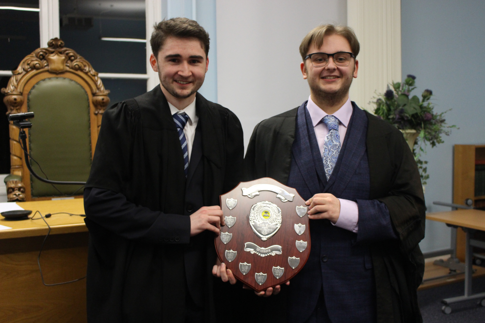 Edinburgh Napier team wins Lord Jones Moot Competition 2023