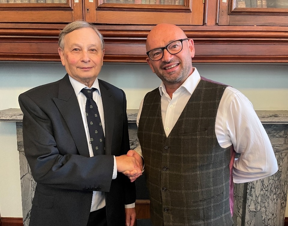 In pictures: Royal Faculty congratulates Michael Samuels