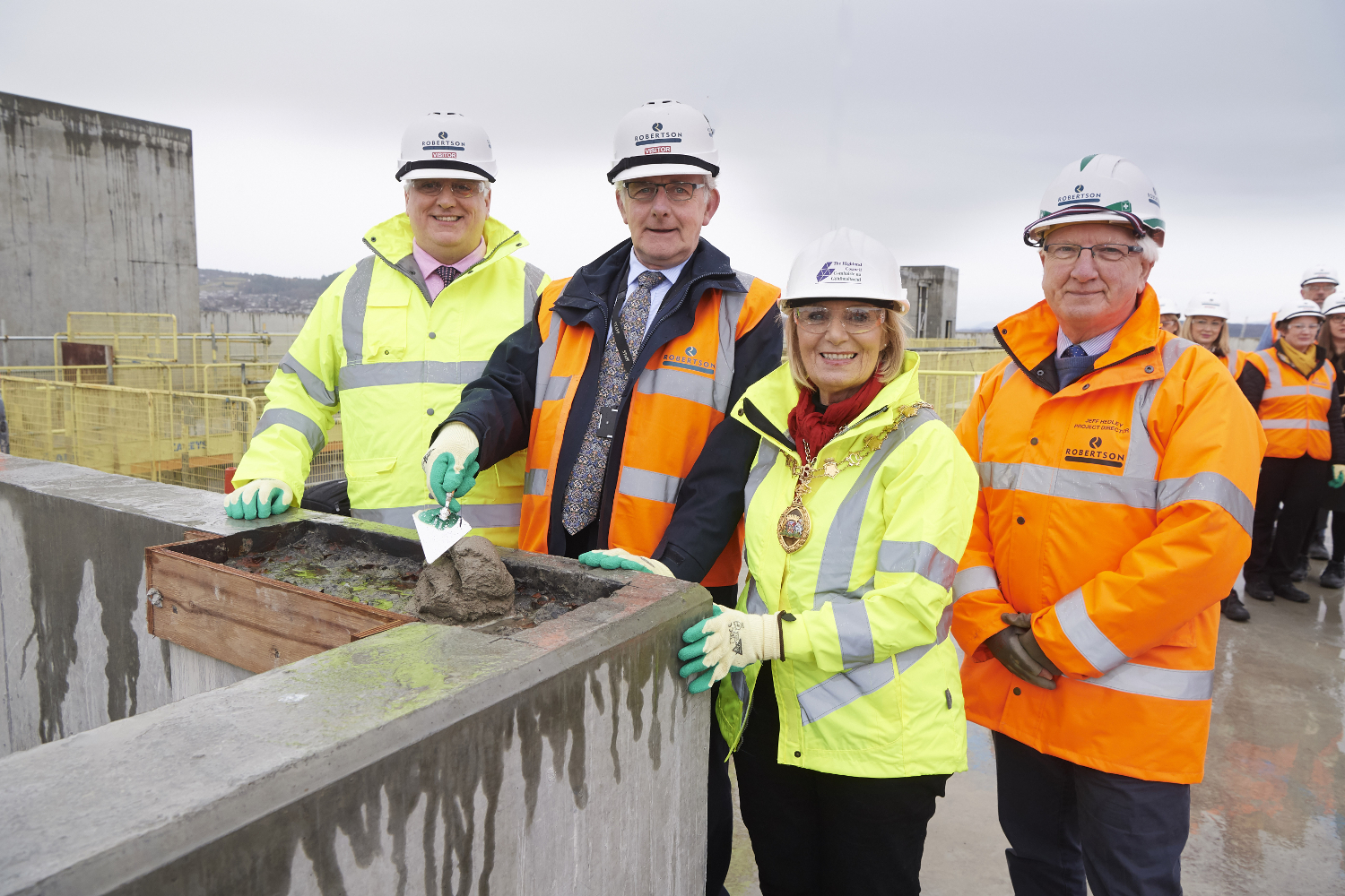 Topping out milestone marks Inverness Justice Centre progress