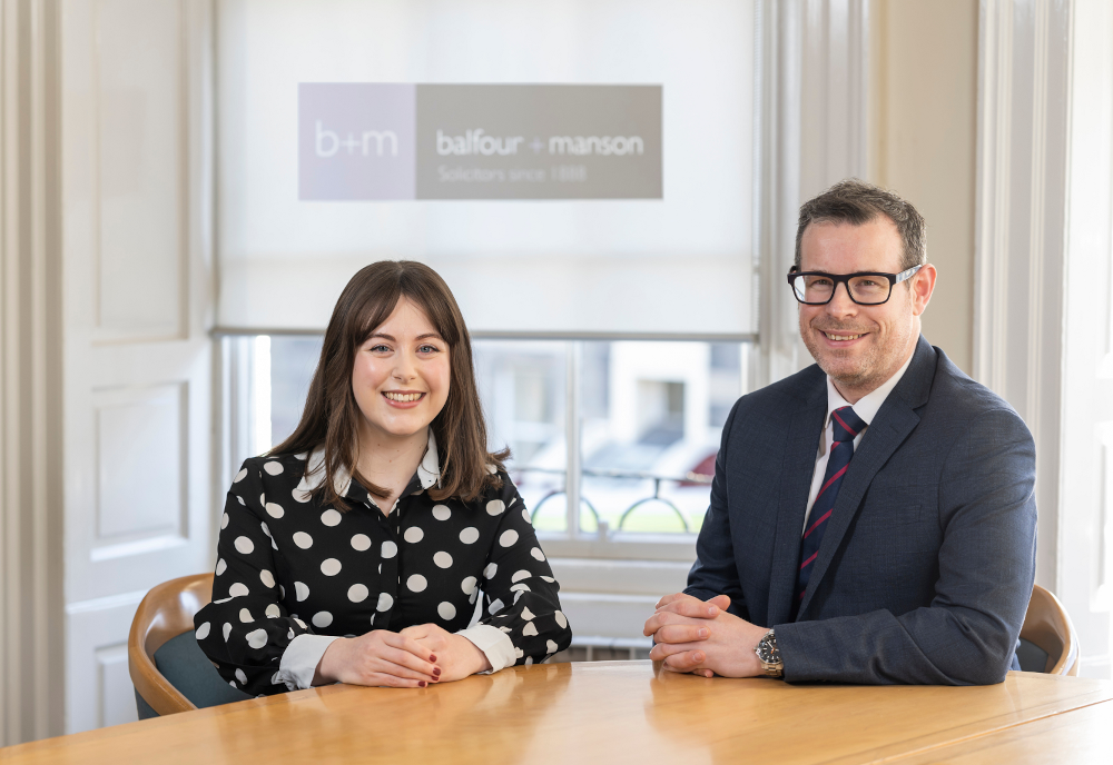 New appointments for Balfour and Manson employment team
