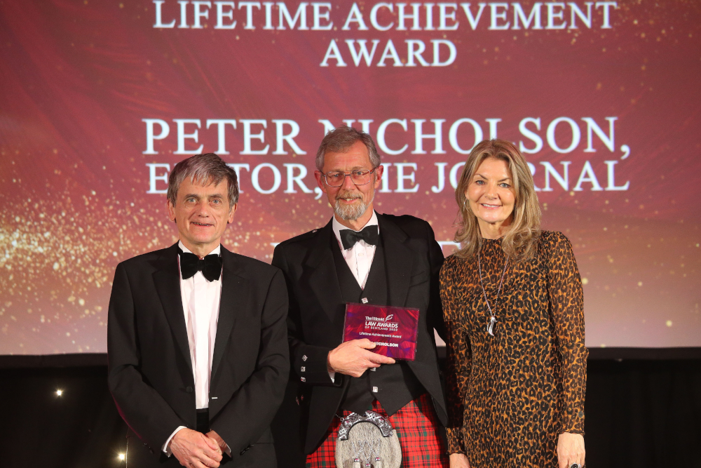 Journal editor receives Lifetime Achievement Award