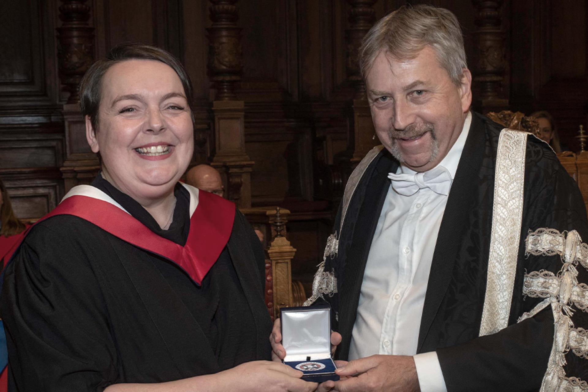 Edinburgh Law School's Lindsay Jack awarded principal’s medal