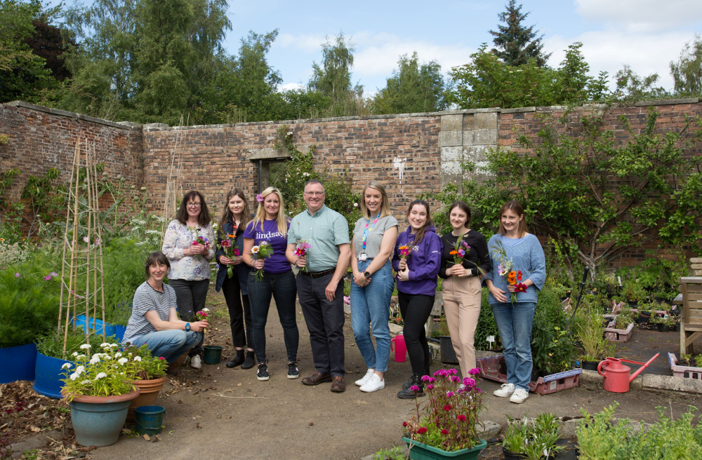 Lindsays lawyers visit Edinburgh mental health project