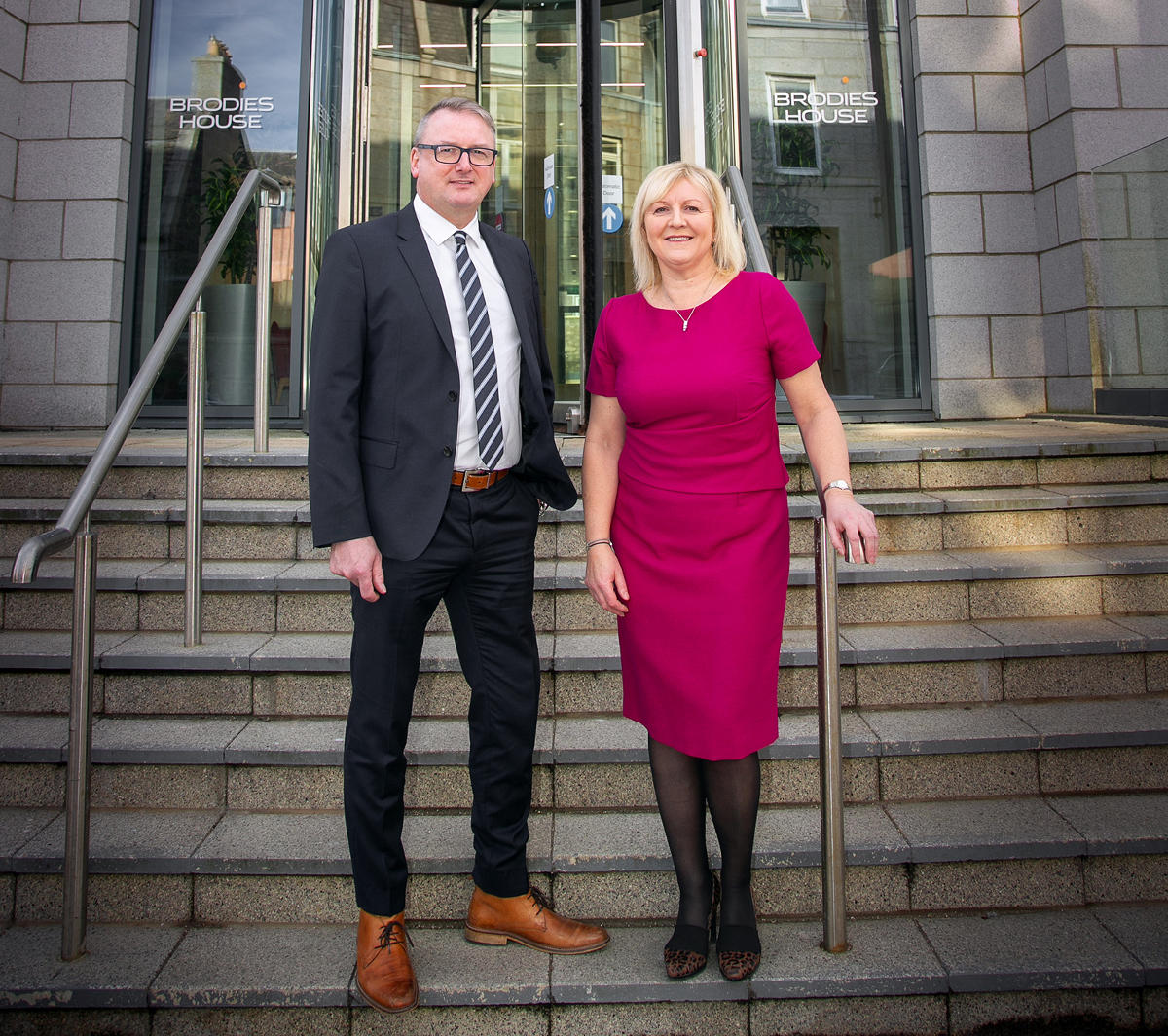 Double partner appointment for Brodies in Aberdeen