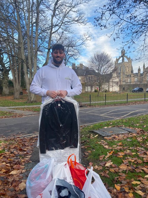 Law students launch business clothing scheme with Aberdeen Cyrenians