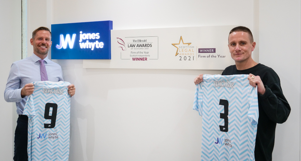 Jones Whyte partners with Open Goal Broomhill FC