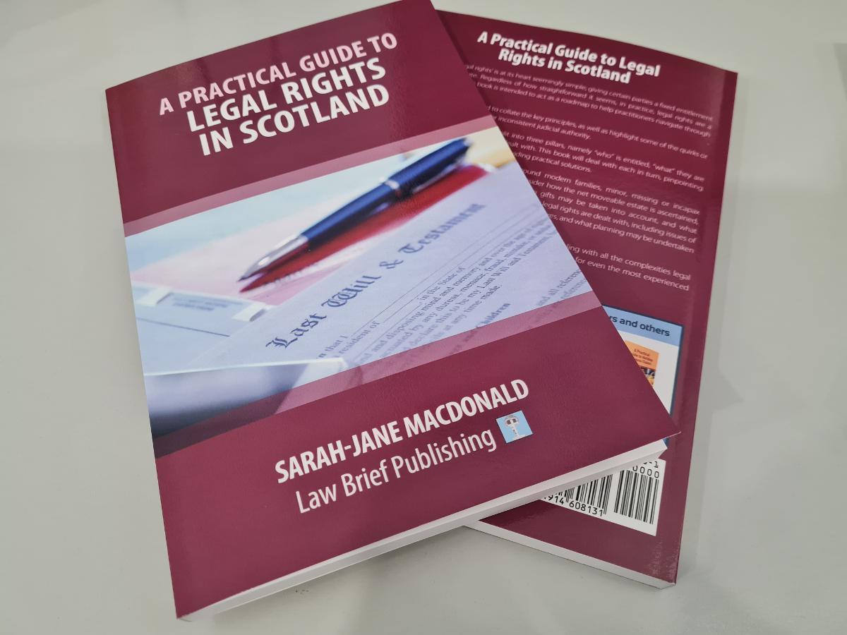 Gillespie Macandrew's Sarah-Jane Macdonald authors new book on legal rights