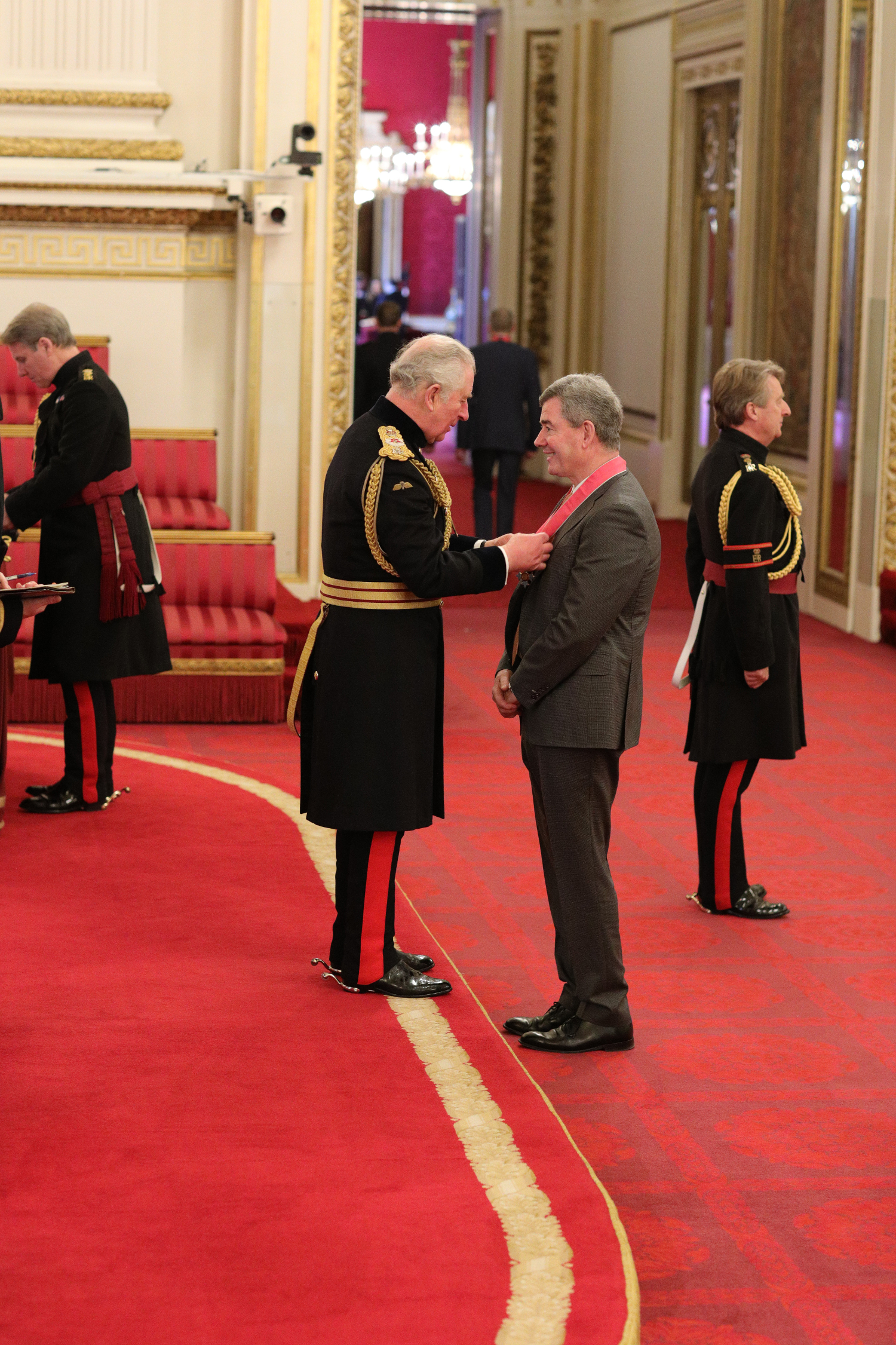 Harper Macleod chairman Professor Lorne Crerar receives CBE at the Palace