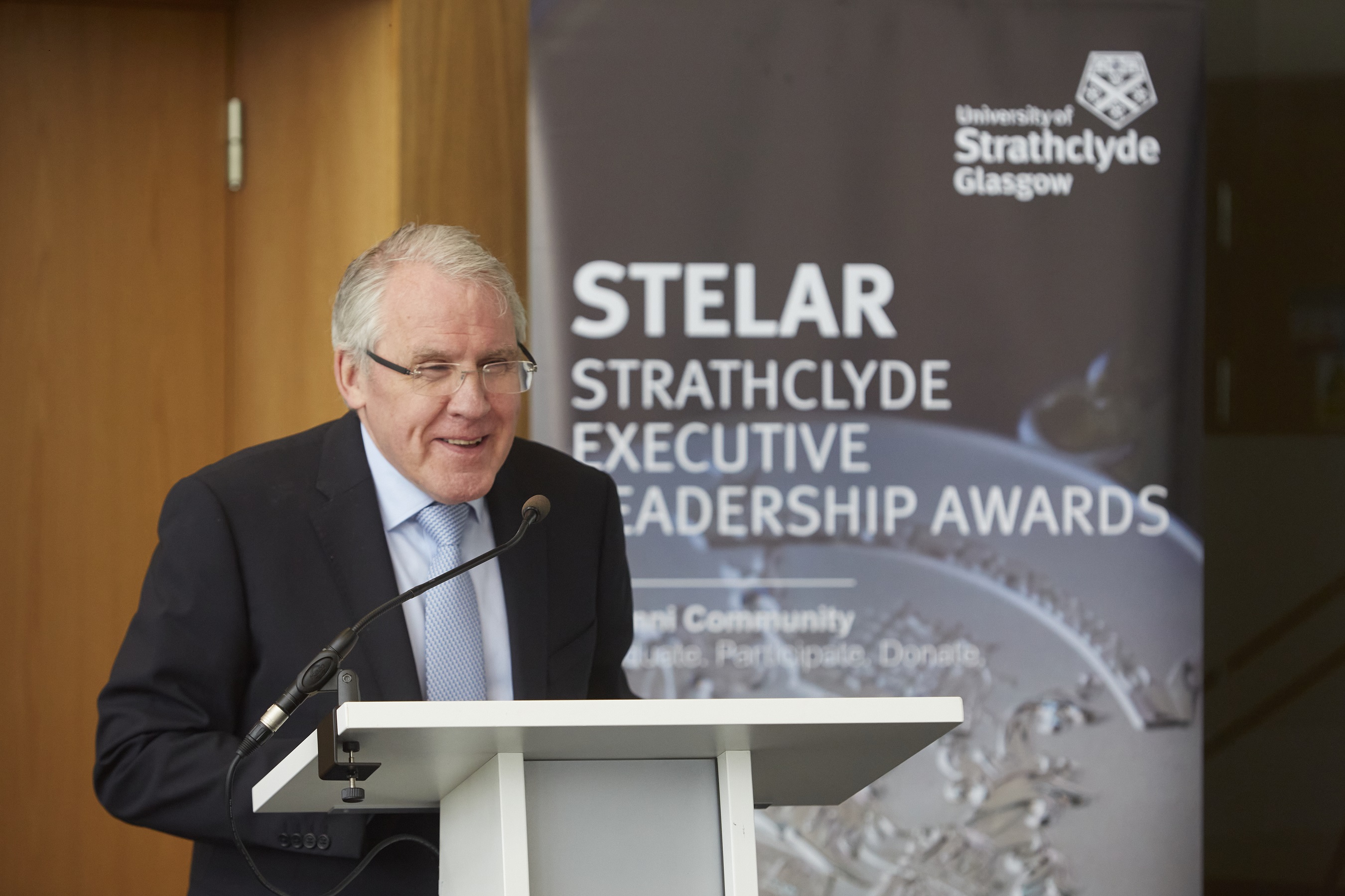 Professor Peter Watson wins University of Strathclyde leadership award