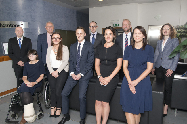Ten solicitors progress their careers with Thorntons