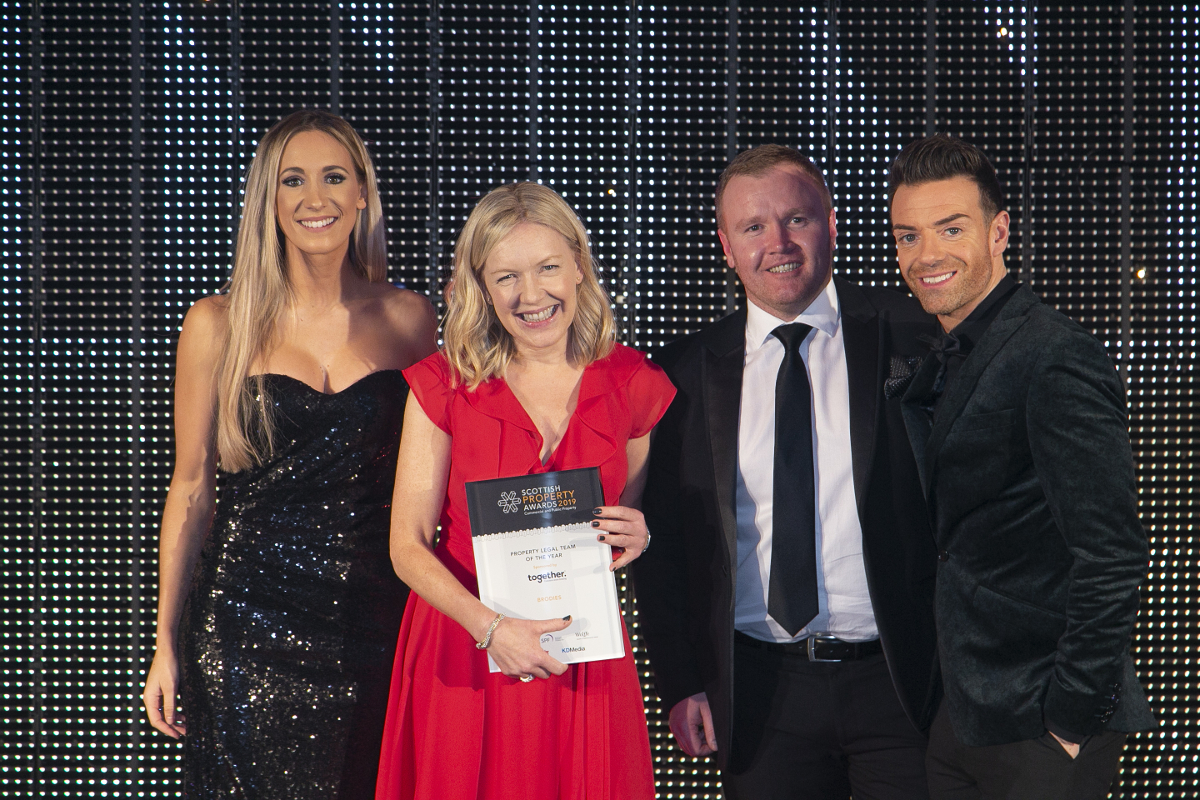 Brodies named legal team of the year at Scottish Property Awards