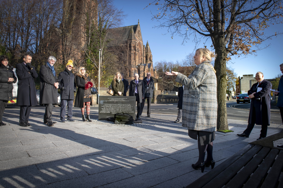 Snailed it… Law Society takes a shine to ‘Pilgrimage to Paisley’ commemorations