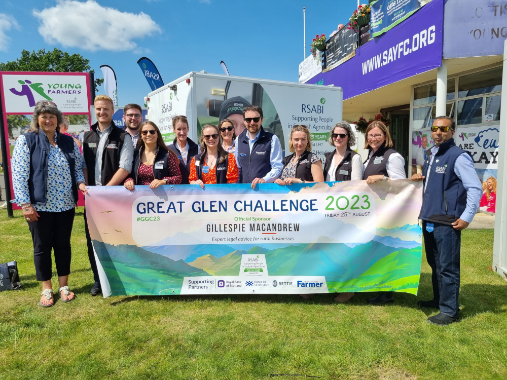 Race to reach £50k fundraising target for Great Glen Challenge