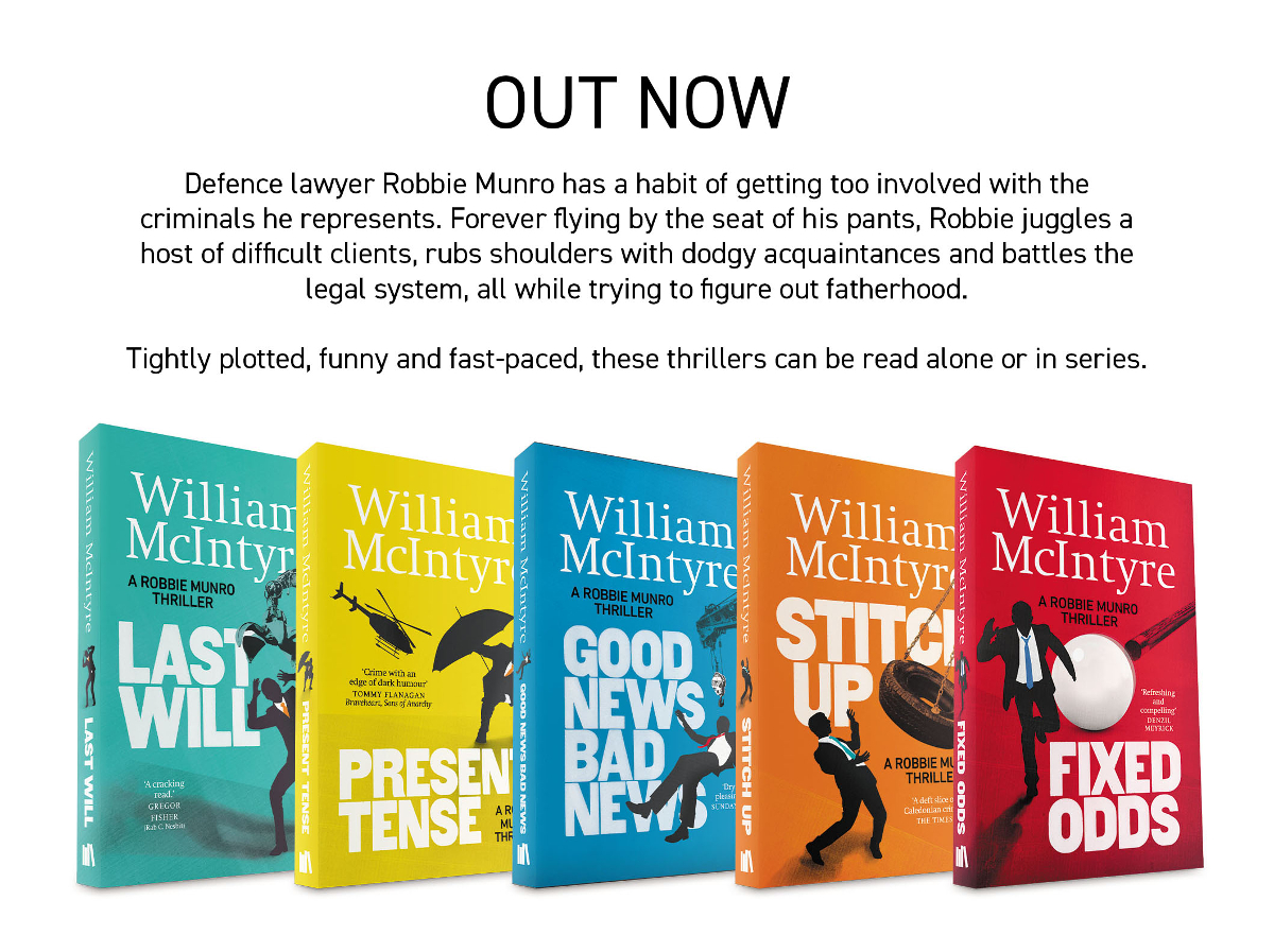 Robbie Munro thrillers get rebrand