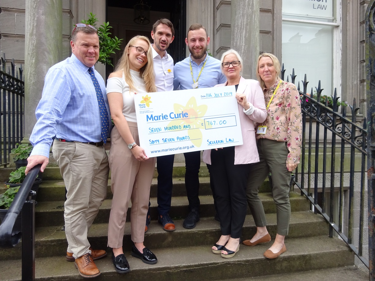 Scullion LAW raises thousands for charity