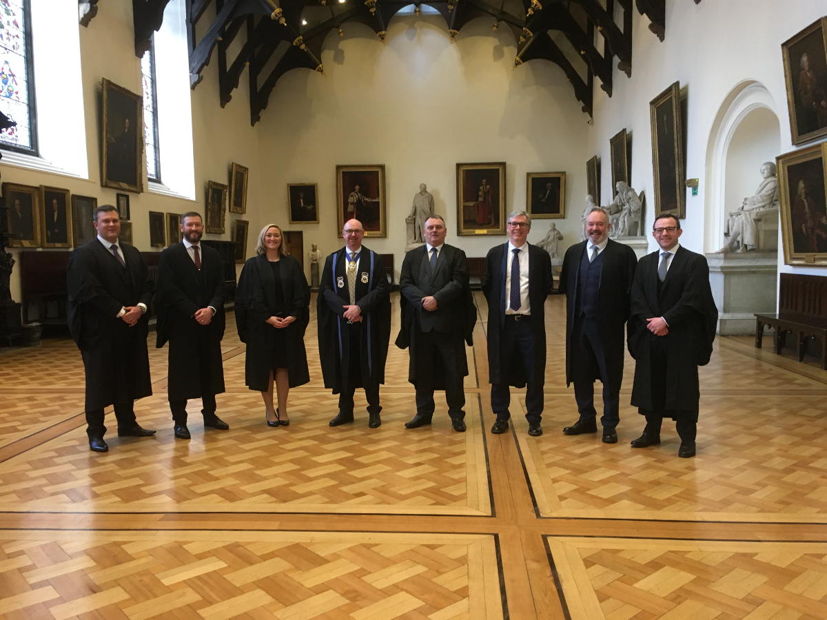 Seven solicitor advocates introduced to court