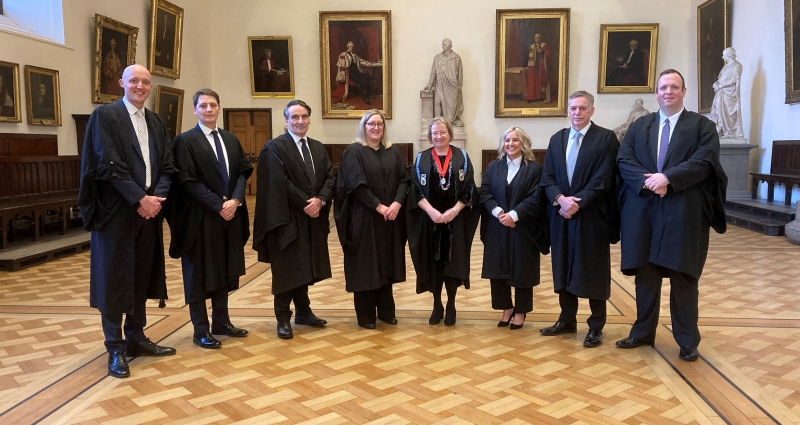 Seven new solicitor advocates introduced to court