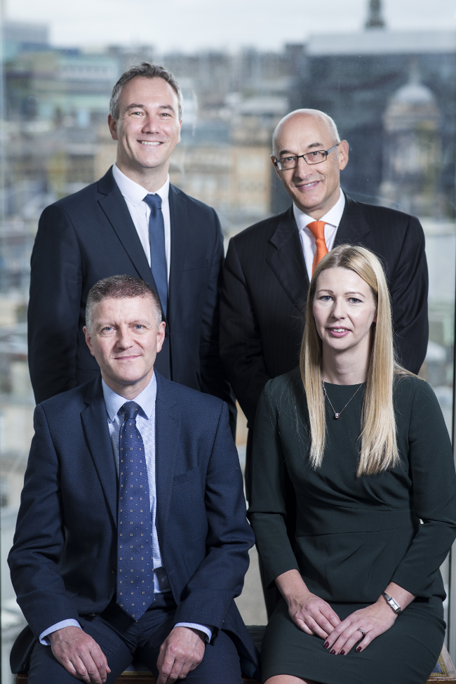 Pictured top (l-r): John Paul Sheridan, Howard Beach. Bottom (l-r): Andrew McCowan, Donna
