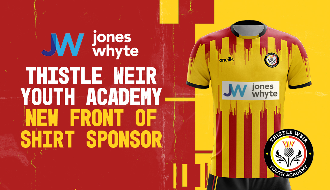 Thistle Weir Youth Academy links up with Jones Whyte