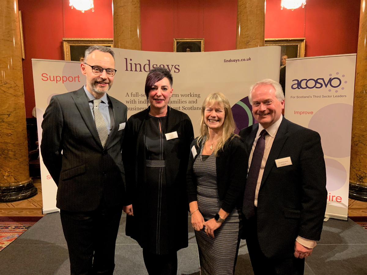 Lindsays leads celebration of third sector leadership